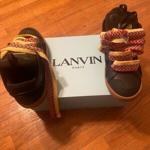 Limited New lanvin Curb Sneakers